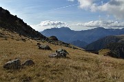MONTE MINCUCCO (croce 1832 m - cima 2001 m) ad anello dal piano del Lago di Valmora il 17 ottobre 2019 - FOTOGALLERY